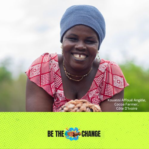 Photo of Kouassi Affoué Angèle, cocoa farmer, Côte D’Ivoire