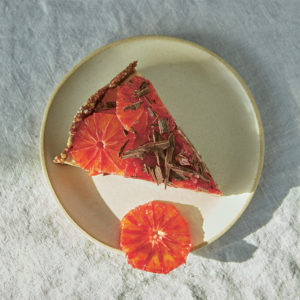 Anna Jones blood orange and chocolate cake