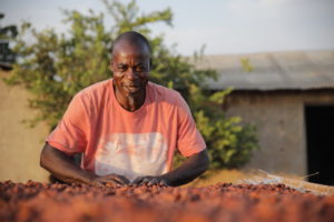 Photo of Digbeu Gnaore Alphonse a cocoa farmer