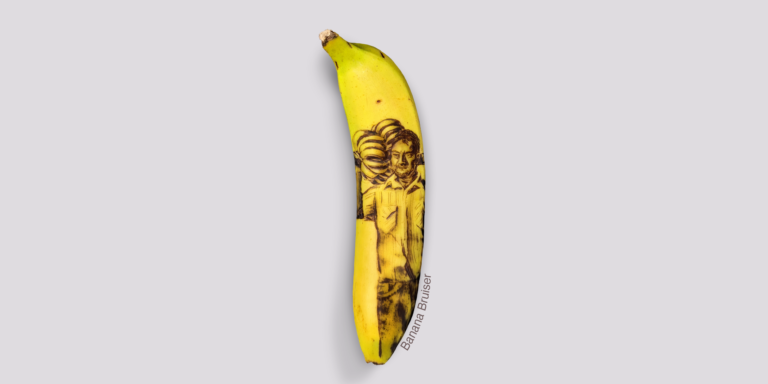 The bruised banana artwork