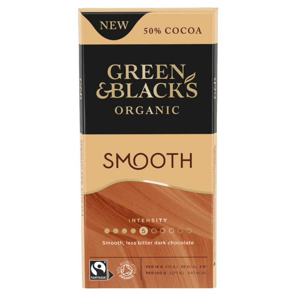 Green & Black's Organic Smooth chocolate bar